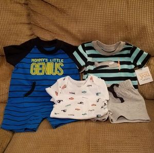 NWT Carter's Bundle Of Baby Boy Clothing!! 3m